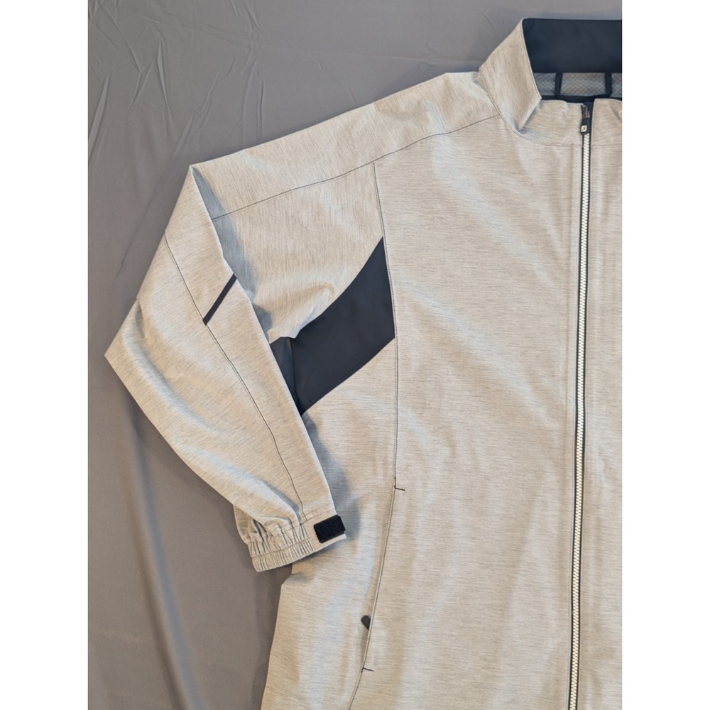 Footjoy Hydrolite Rain Jacket XL Womens DryJoys Grey Golf Full Zip New NWT 0016‎ - Picture 2 of 6
